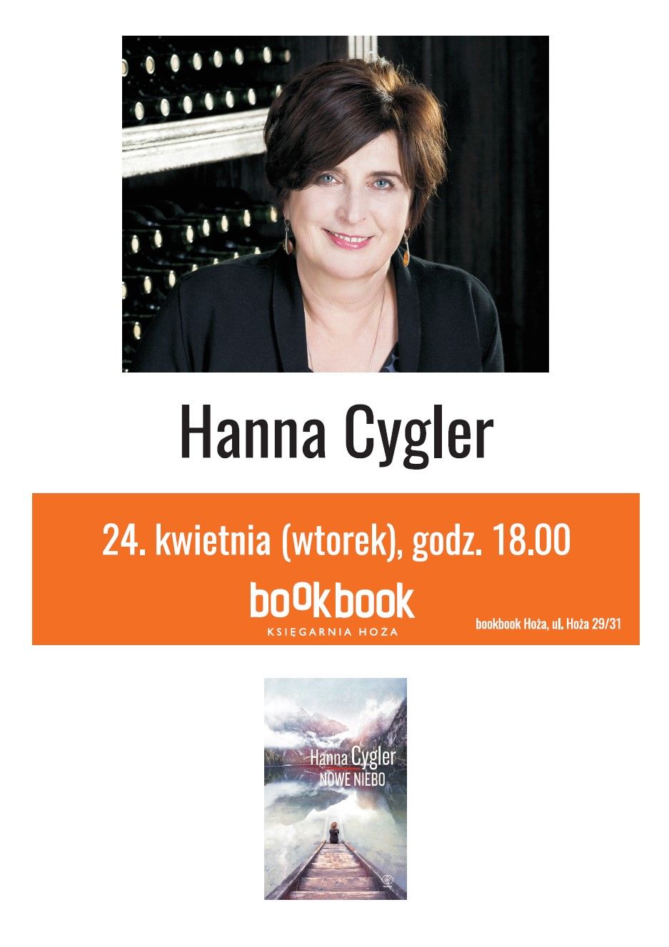 Hanna Cygler,  Księgarnia BookBook  
